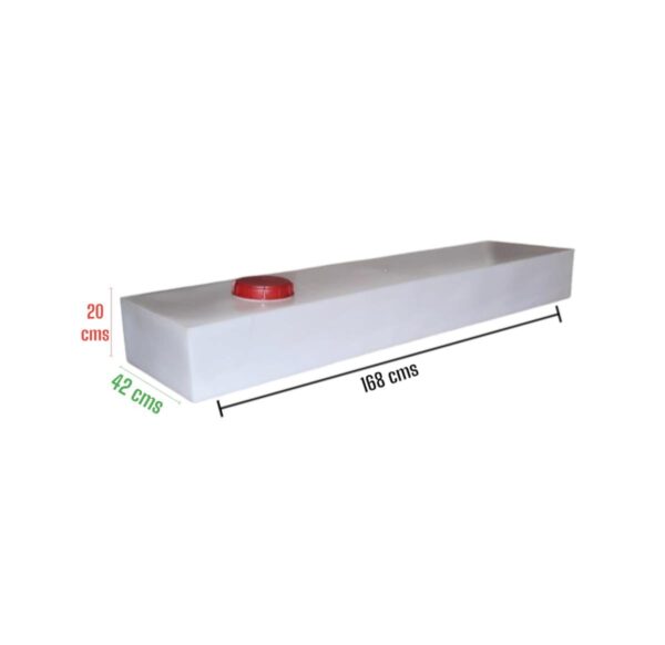 Estanque 140 Litros Largo Rectangular - Imagen 4